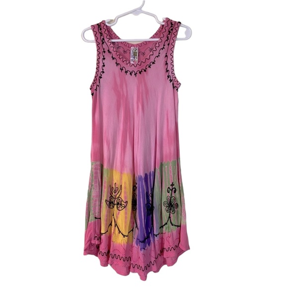 India Boutique Other - India Boutique Rayon Embroidered Casual Summer Dress, Size M & L